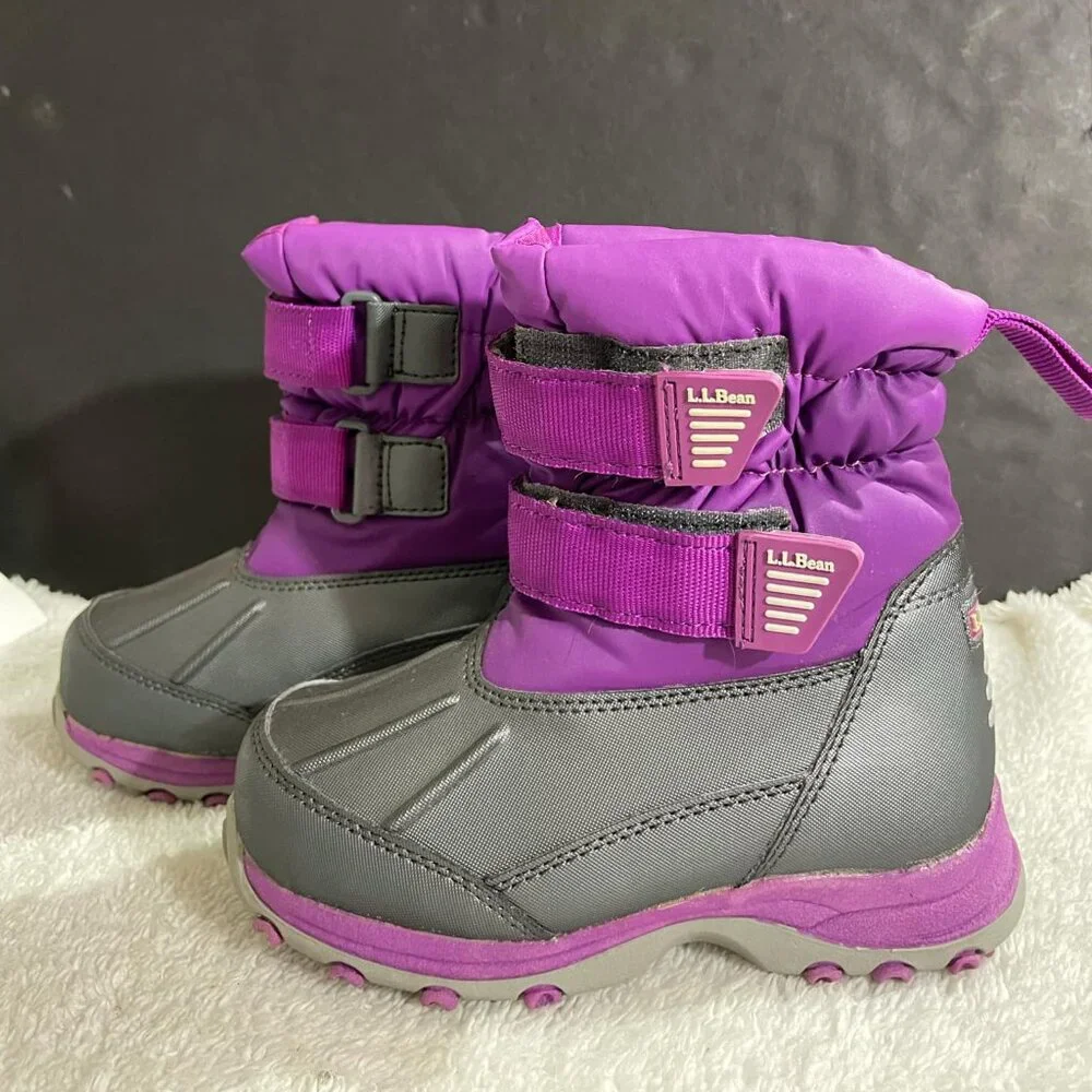 L.L Bean Kids Insulated Snow Boots
